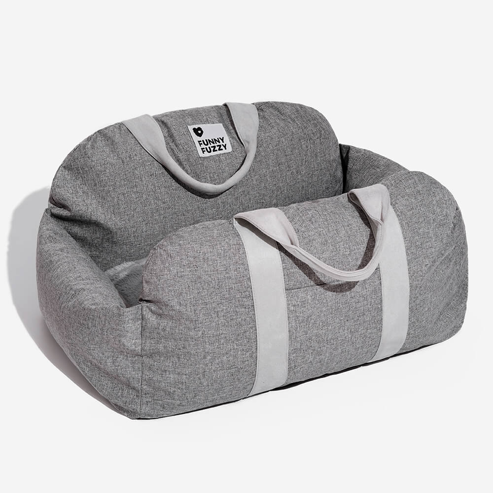 Travel Safety Puppy Dog Car Seat Bed - First Class