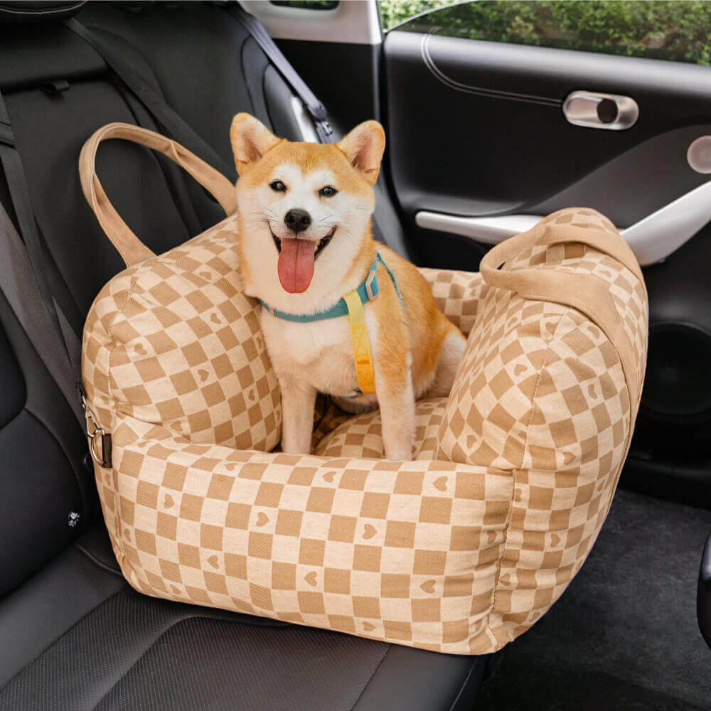 Travel Safety Puppy Dog Car Seat Bed