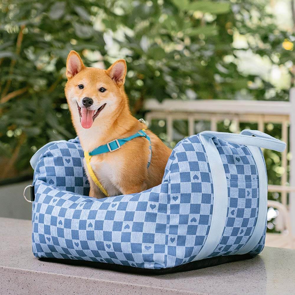Travel Safety Puppy Dog Car Seat Bed