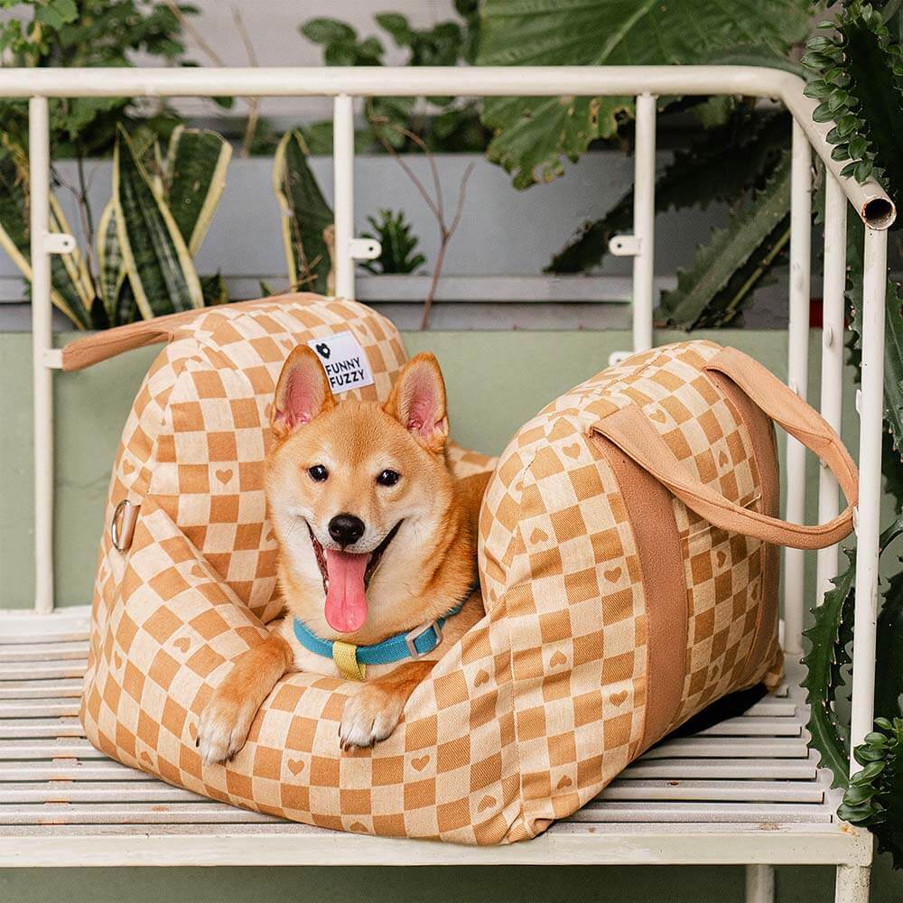 Travel Safety Puppy Dog Car Seat Bed