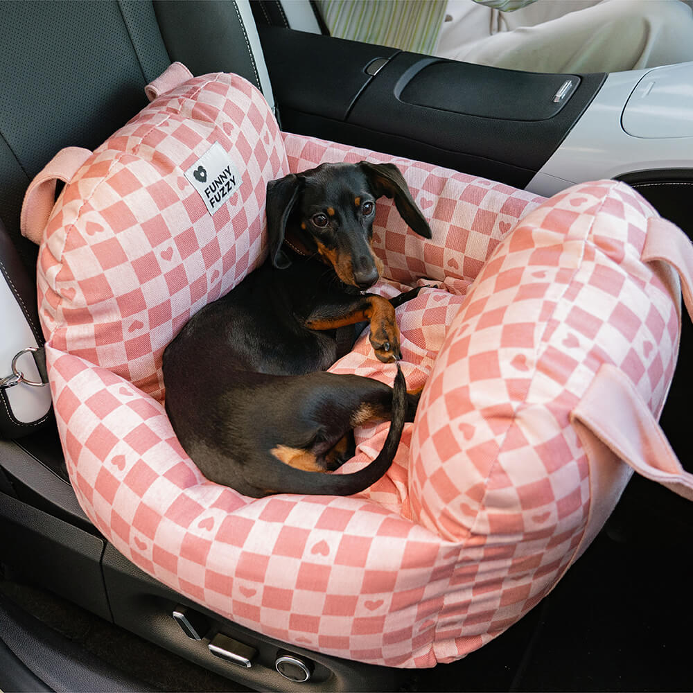 Travel Safety Puppy Dog Car Seat Bed