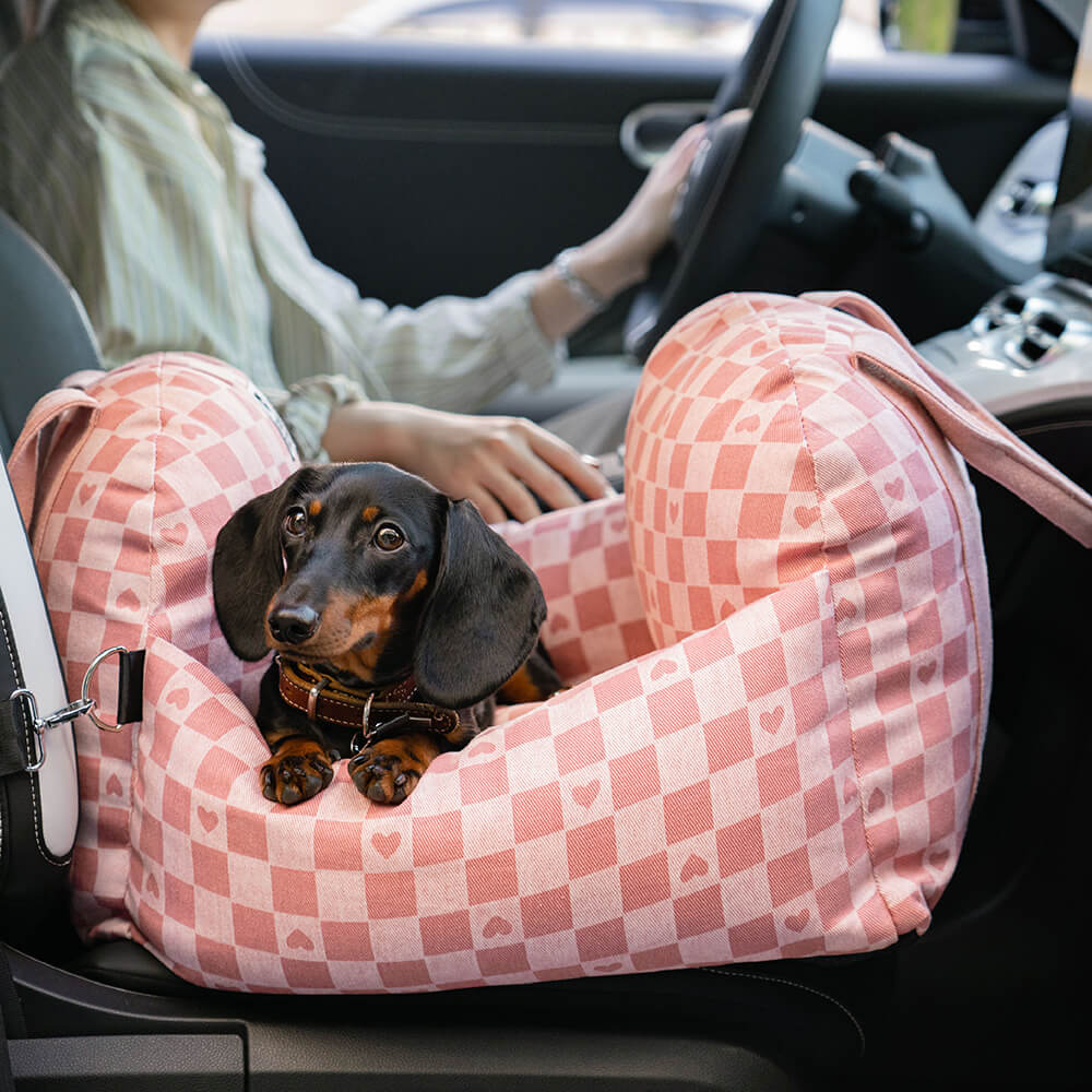 Travel Safety Puppy Dog Car Seat Bed