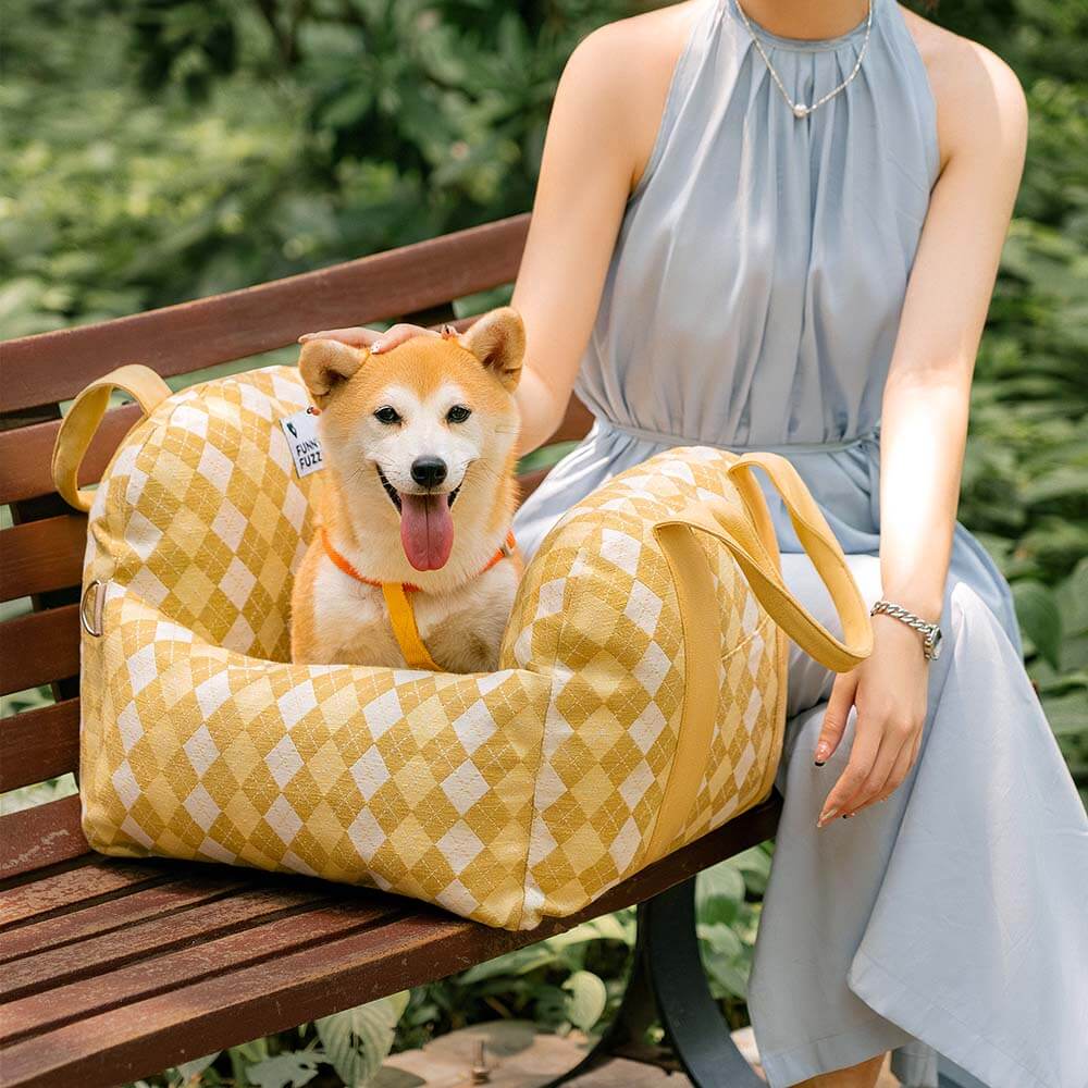 Travel Safety Puppy Dog Car Seat Bed